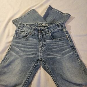 ​Rock & Roll Cowgirl Mid-Rise Bootcut Jeans 24x34